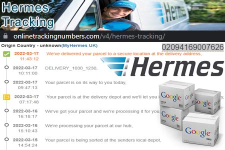 hermes parcel tracking de|my hermes barcode tracking.